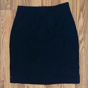 Vintage Ann Taylor Black Pencil Skirt